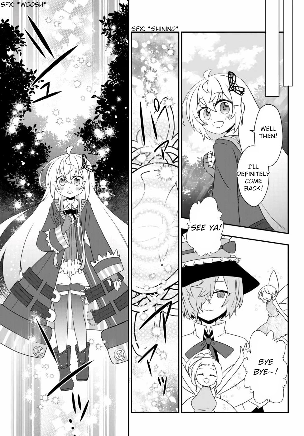 Bishoujo ni Natta kedo, Netoge Haijin Yattemasu Chapter 13.1 page 17 - Chapter 13.1: Misora the Wise and the Fairies (1)