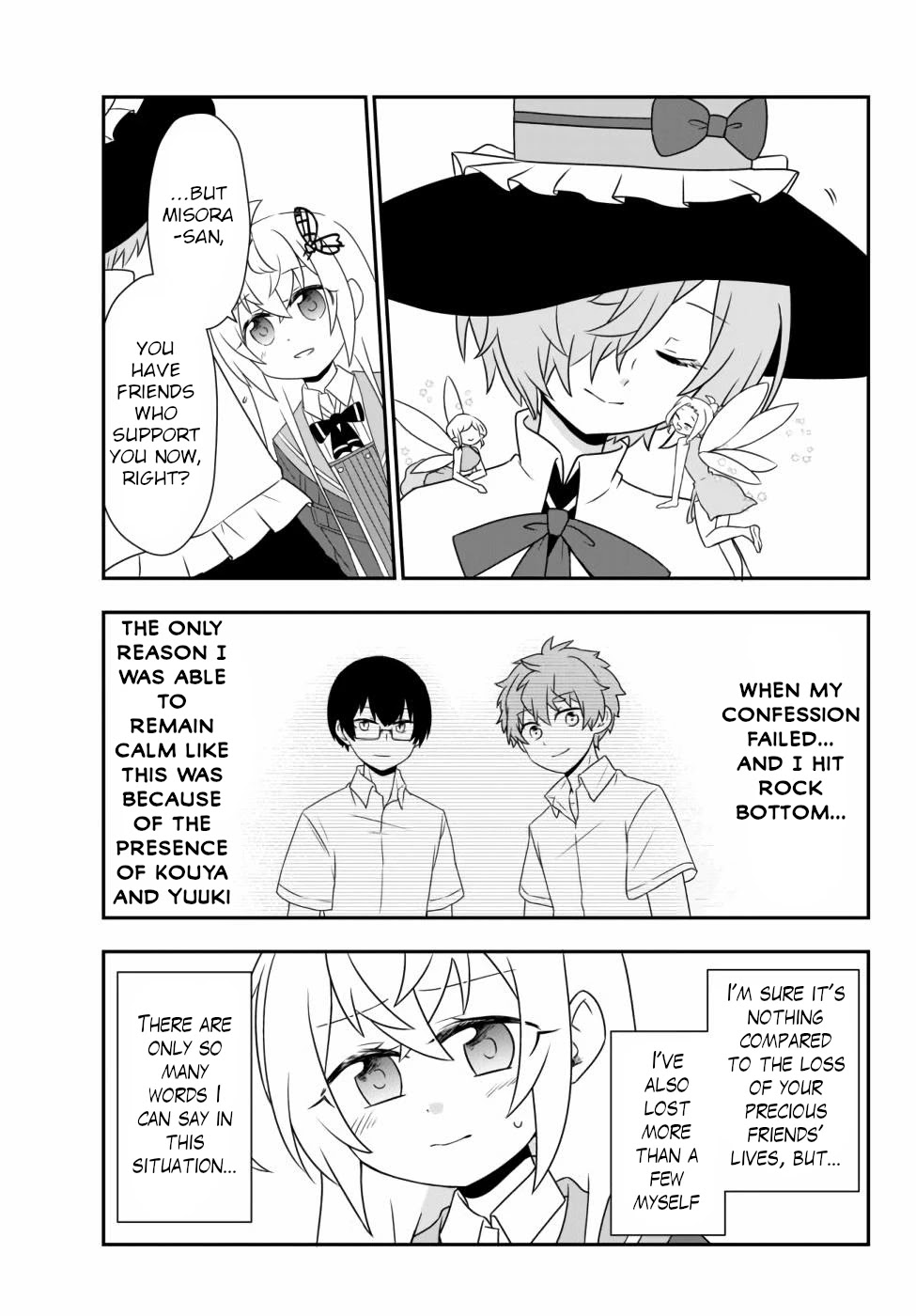 Bishoujo ni Natta kedo, Netoge Haijin Yattemasu Chapter 13.1 page 5 - Chapter 13.1: Misora the Wise and the Fairies (1)