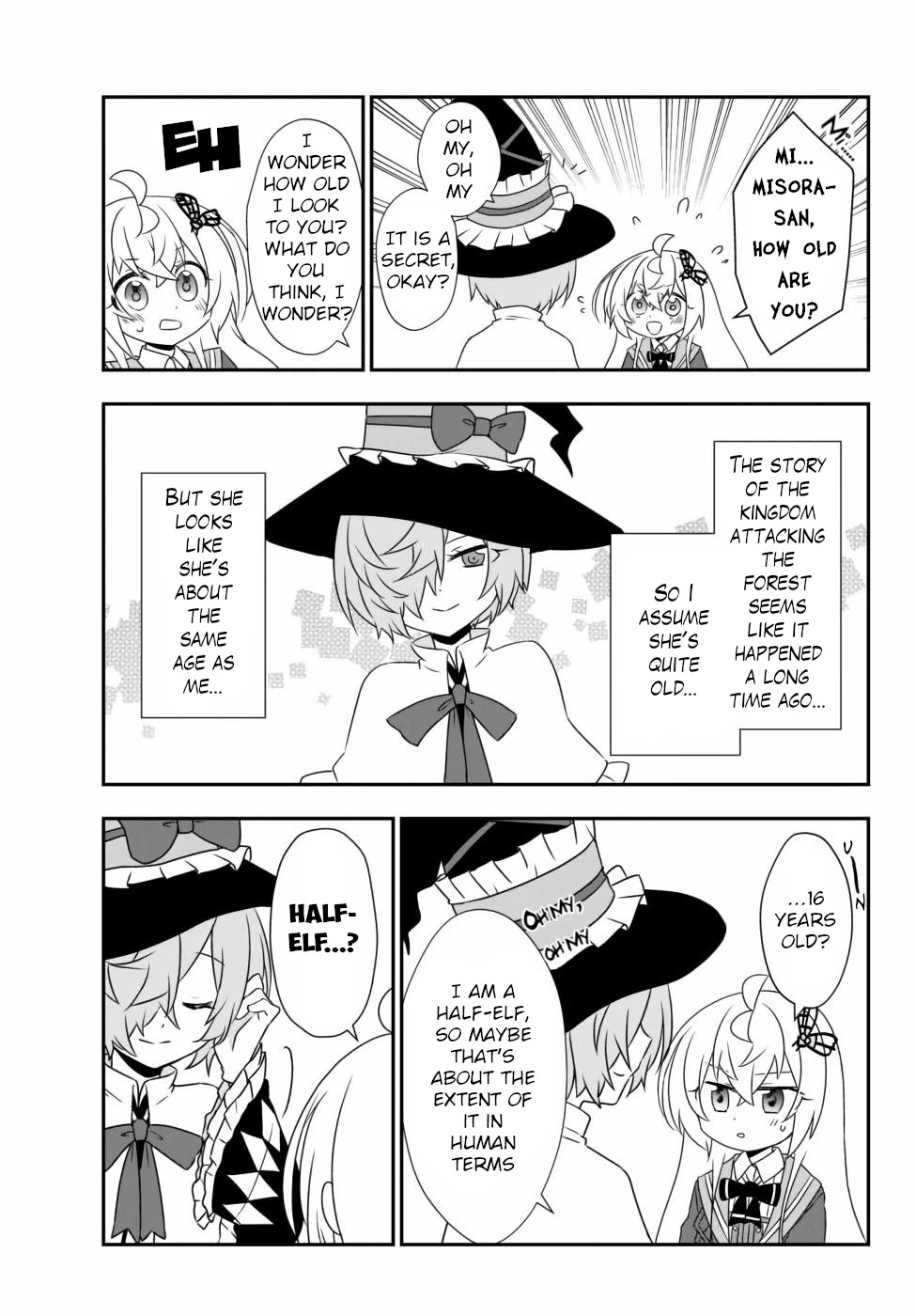 Bishoujo ni Natta kedo, Netoge Haijin Yattemasu Chapter 13.1 page 7 - Chapter 13.1: Misora the Wise and the Fairies (1)