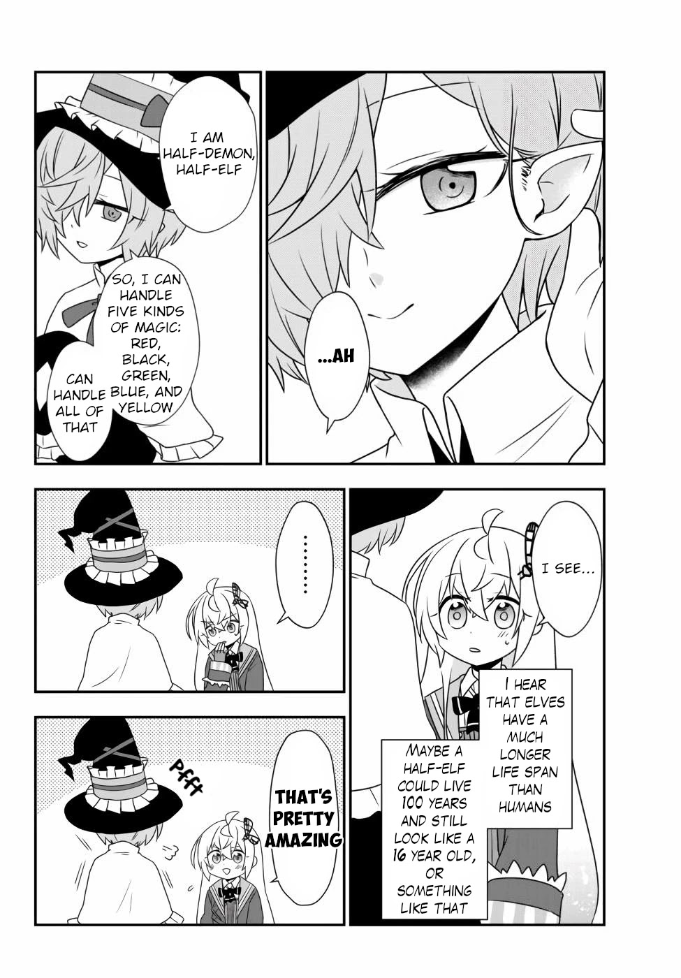 Bishoujo ni Natta kedo, Netoge Haijin Yattemasu Chapter 13.1 page 8 - Chapter 13.1: Misora the Wise and the Fairies (1)