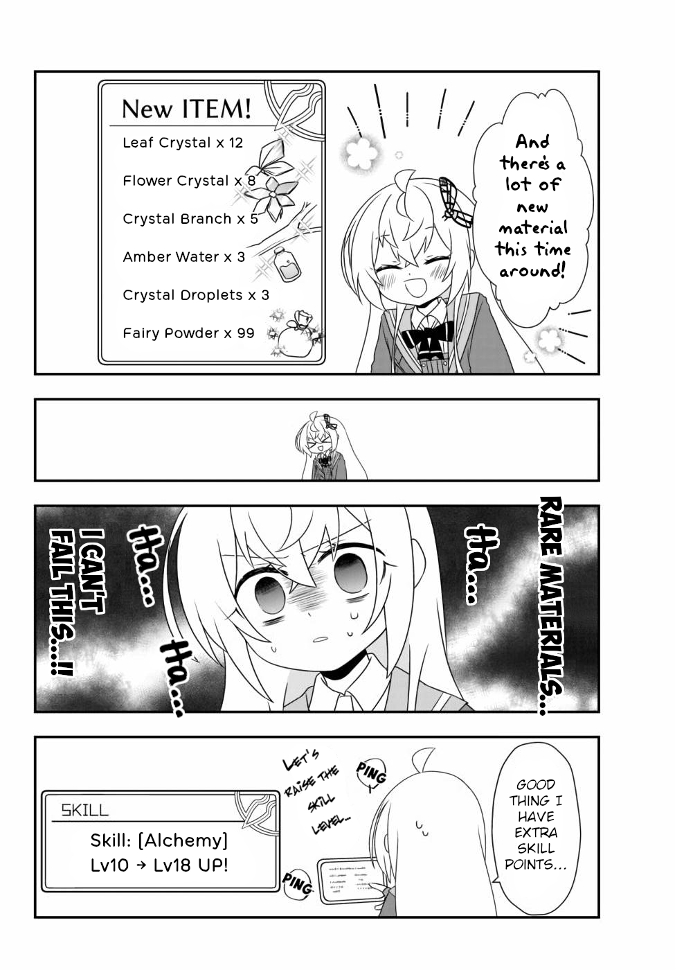 Bishoujo ni Natta kedo, Netoge Haijin Yattemasu Chapter 13.2 page 4 - Chapter 13.2: Misora the Wise and the Fairies (2)