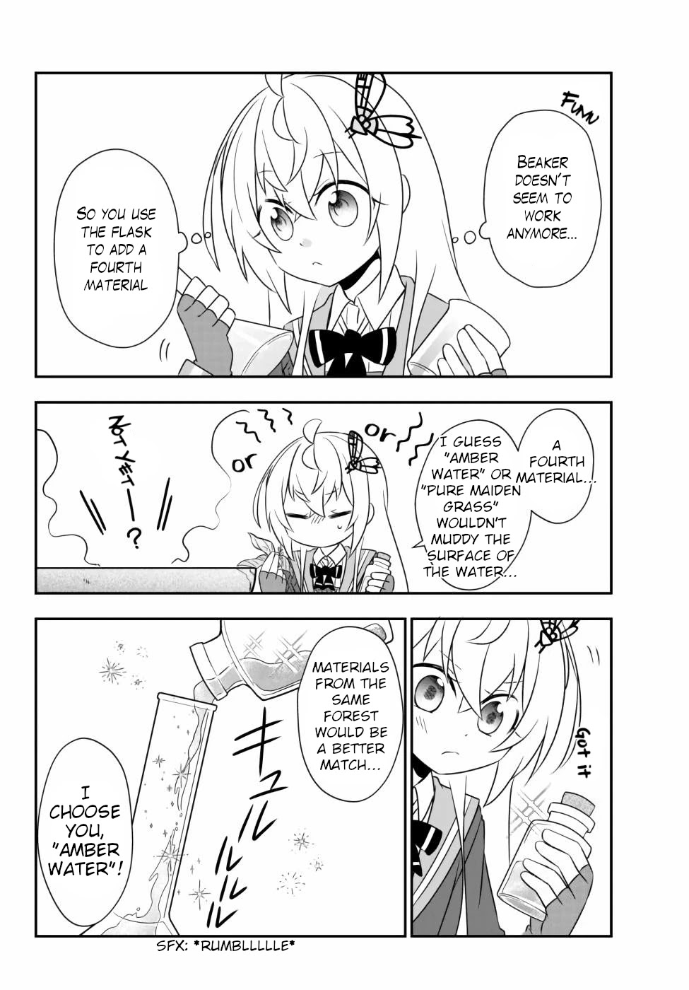 Bishoujo ni Natta kedo, Netoge Haijin Yattemasu Chapter 14.1 page 10 - Chapter 14.1: Flask and Beaker (1)