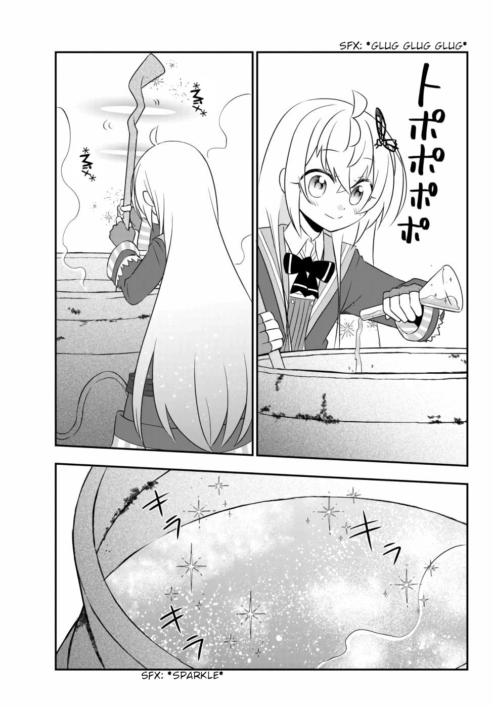 Bishoujo ni Natta kedo, Netoge Haijin Yattemasu Chapter 14.1 page 11 - Chapter 14.1: Flask and Beaker (1)