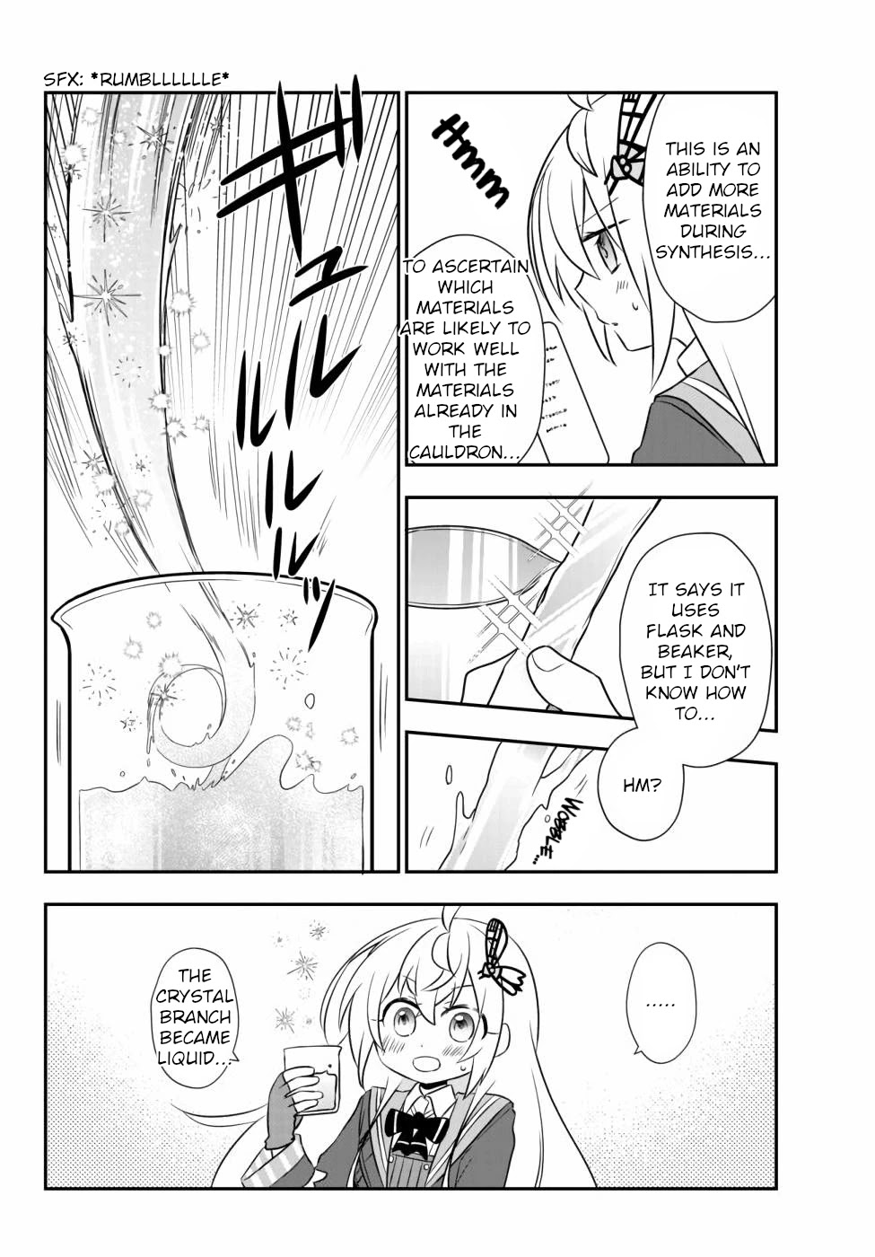 Bishoujo ni Natta kedo, Netoge Haijin Yattemasu Chapter 14.1 page 8 - Chapter 14.1: Flask and Beaker (1)