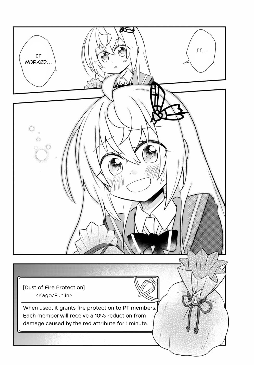 Bishoujo ni Natta kedo, Netoge Haijin Yattemasu Chapter 14.2 page 14 - Chapter 14.2: Flask and Beaker (2)