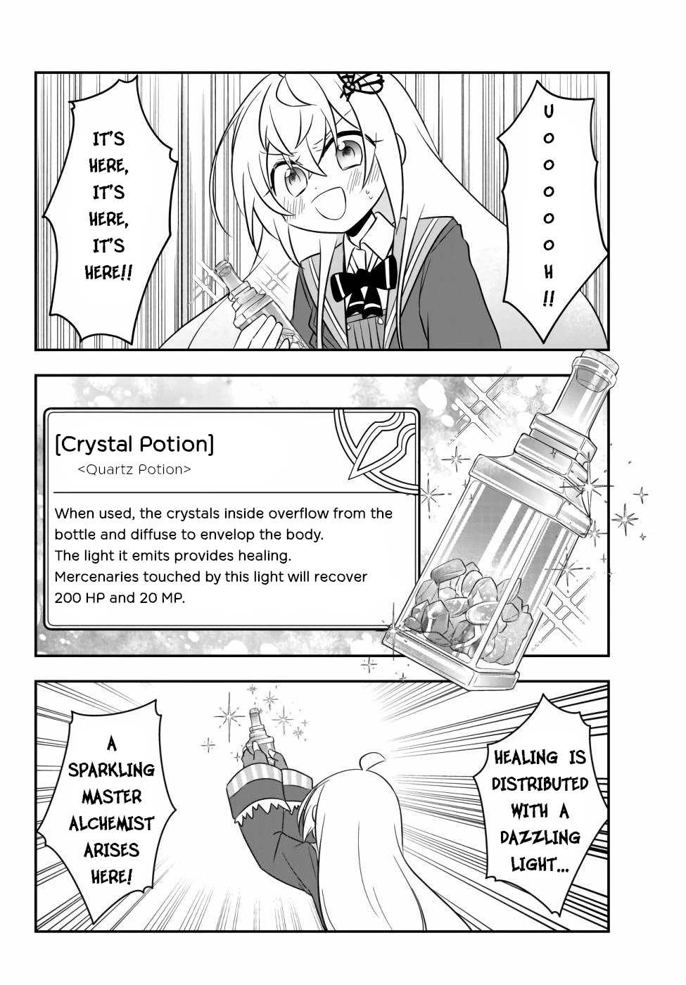 Bishoujo ni Natta kedo, Netoge Haijin Yattemasu Chapter 14.2 page 4 - Chapter 14.2: Flask and Beaker (2)