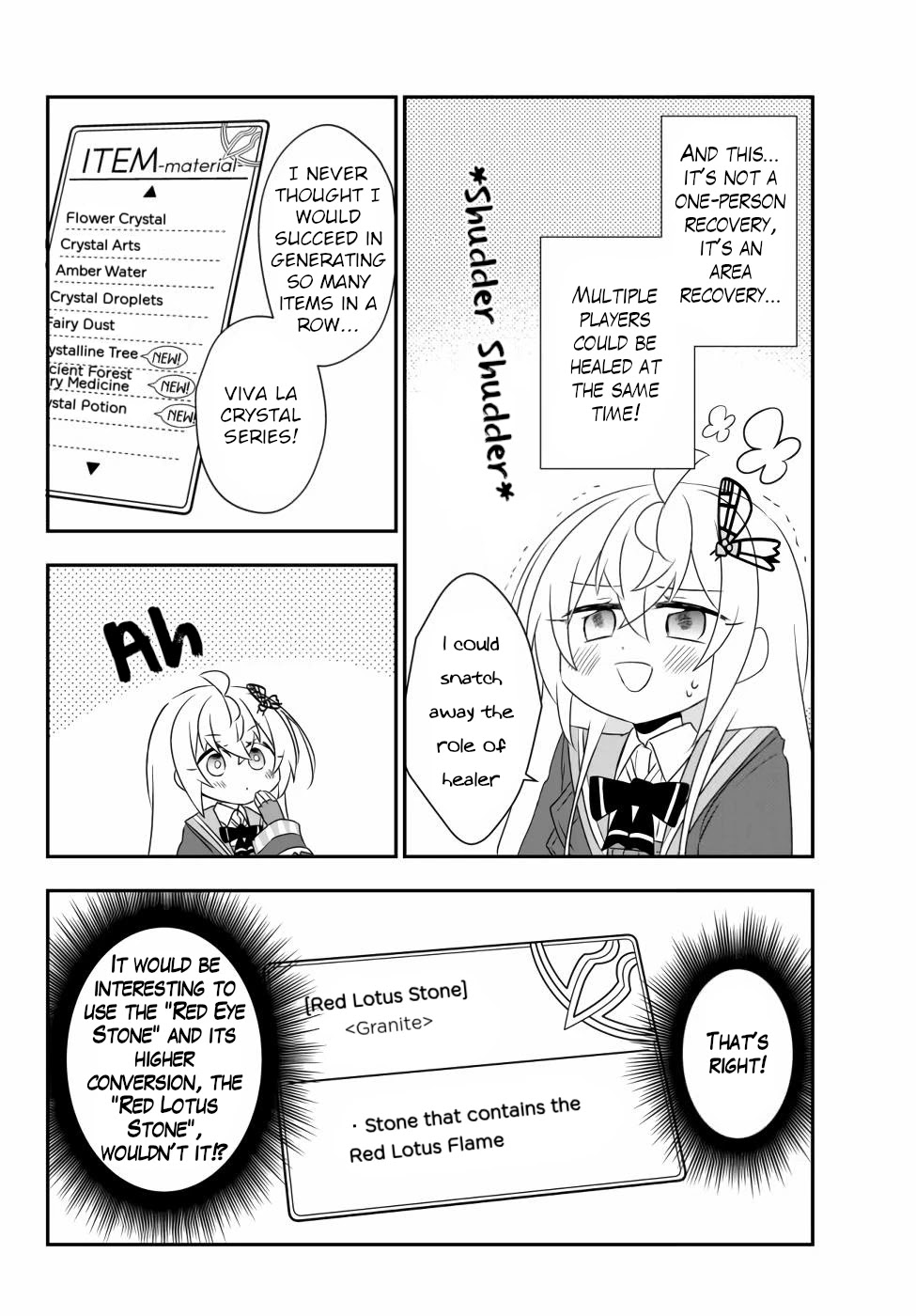Bishoujo ni Natta kedo, Netoge Haijin Yattemasu Chapter 14.2 page 6 - Chapter 14.2: Flask and Beaker (2)