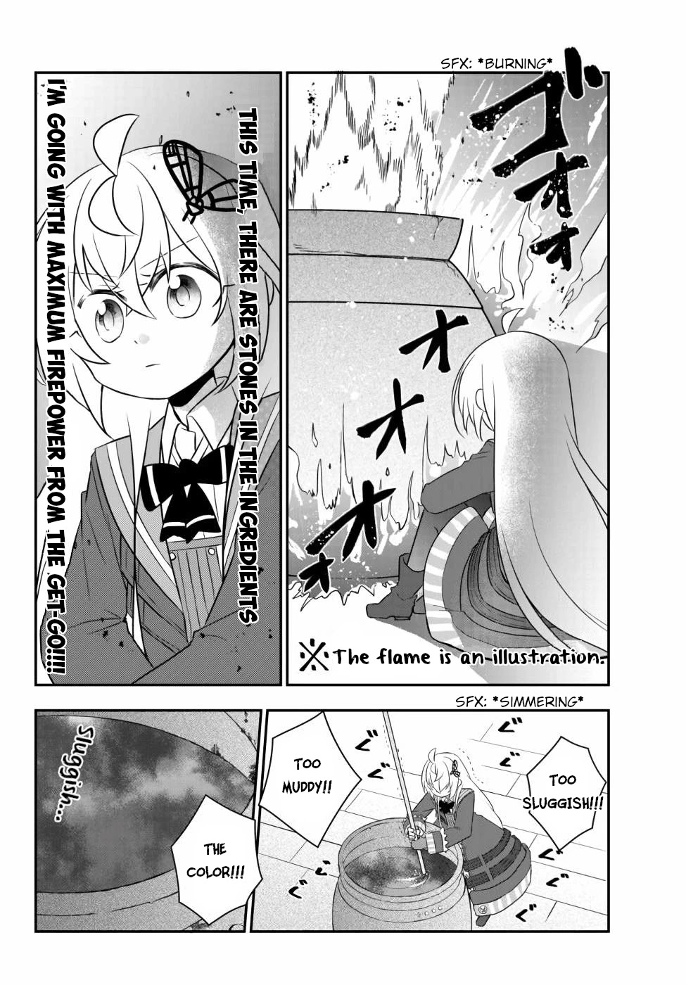 Bishoujo ni Natta kedo, Netoge Haijin Yattemasu Chapter 14.2 page 8 - Chapter 14.2: Flask and Beaker (2)