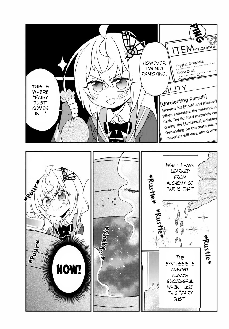 Bishoujo ni Natta kedo, Netoge Haijin Yattemasu Chapter 14.2 page 9 - Chapter 14.2: Flask and Beaker (2)