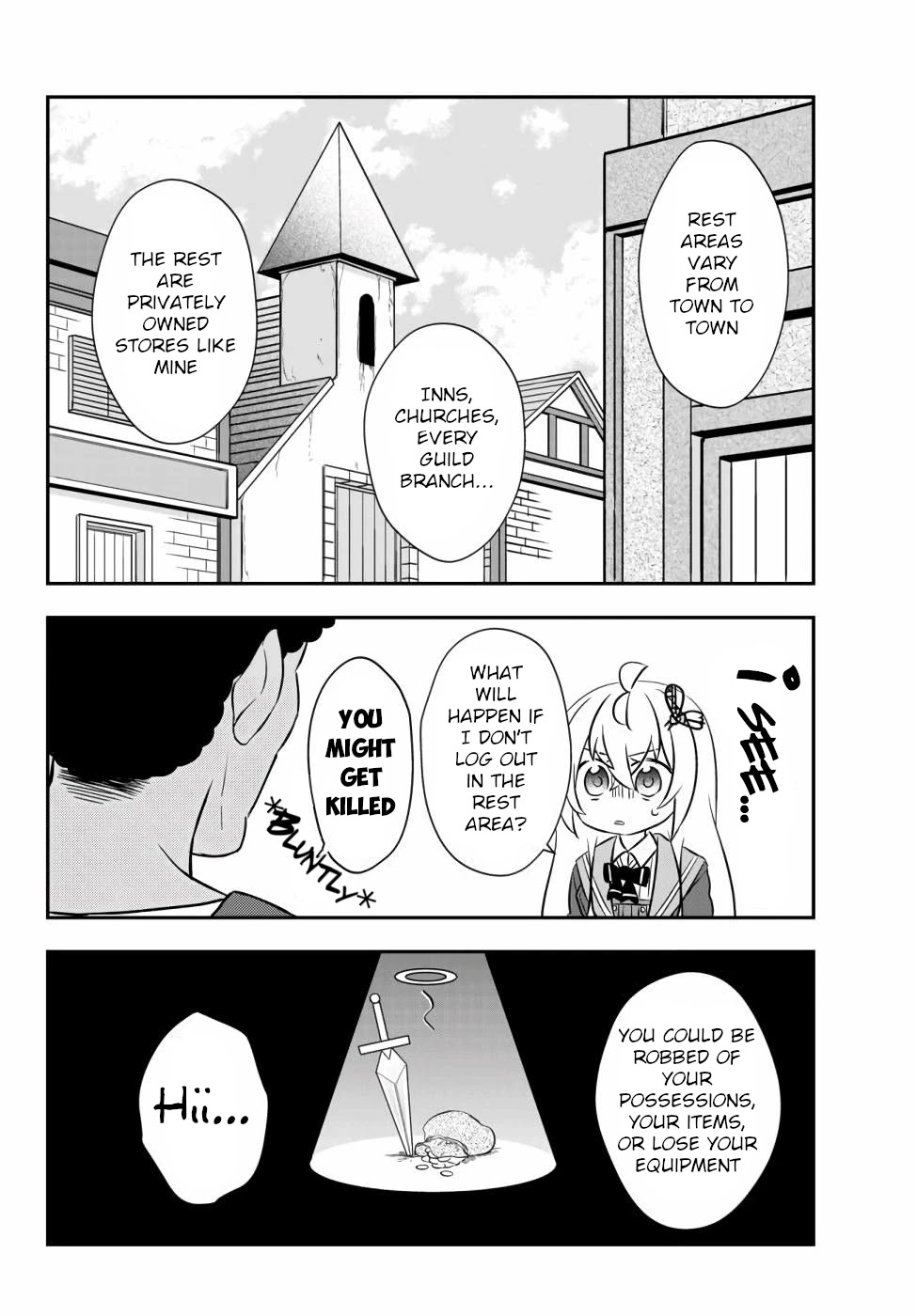 Bishoujo ni Natta kedo, Netoge Haijin Yattemasu Chapter 15.1 page 10 - Chapter 15.1: Suspicious Person at the Convenience Store (1)