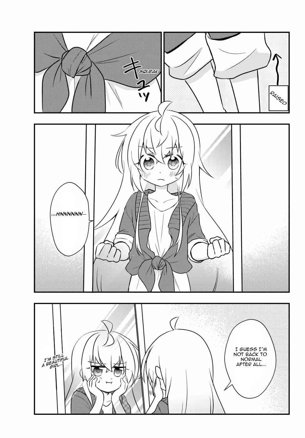 Bishoujo ni Natta kedo, Netoge Haijin Yattemasu Chapter 15.2 page 1 - Chapter 15.2: Suspicious Person at the Convenience Store (2)