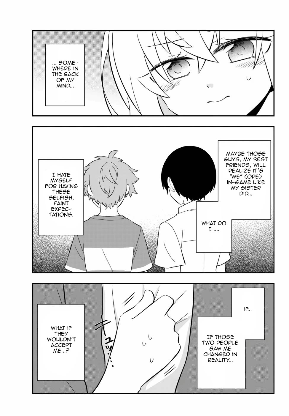 Bishoujo ni Natta kedo, Netoge Haijin Yattemasu Chapter 15.2 page 13 - Chapter 15.2: Suspicious Person at the Convenience Store (2)