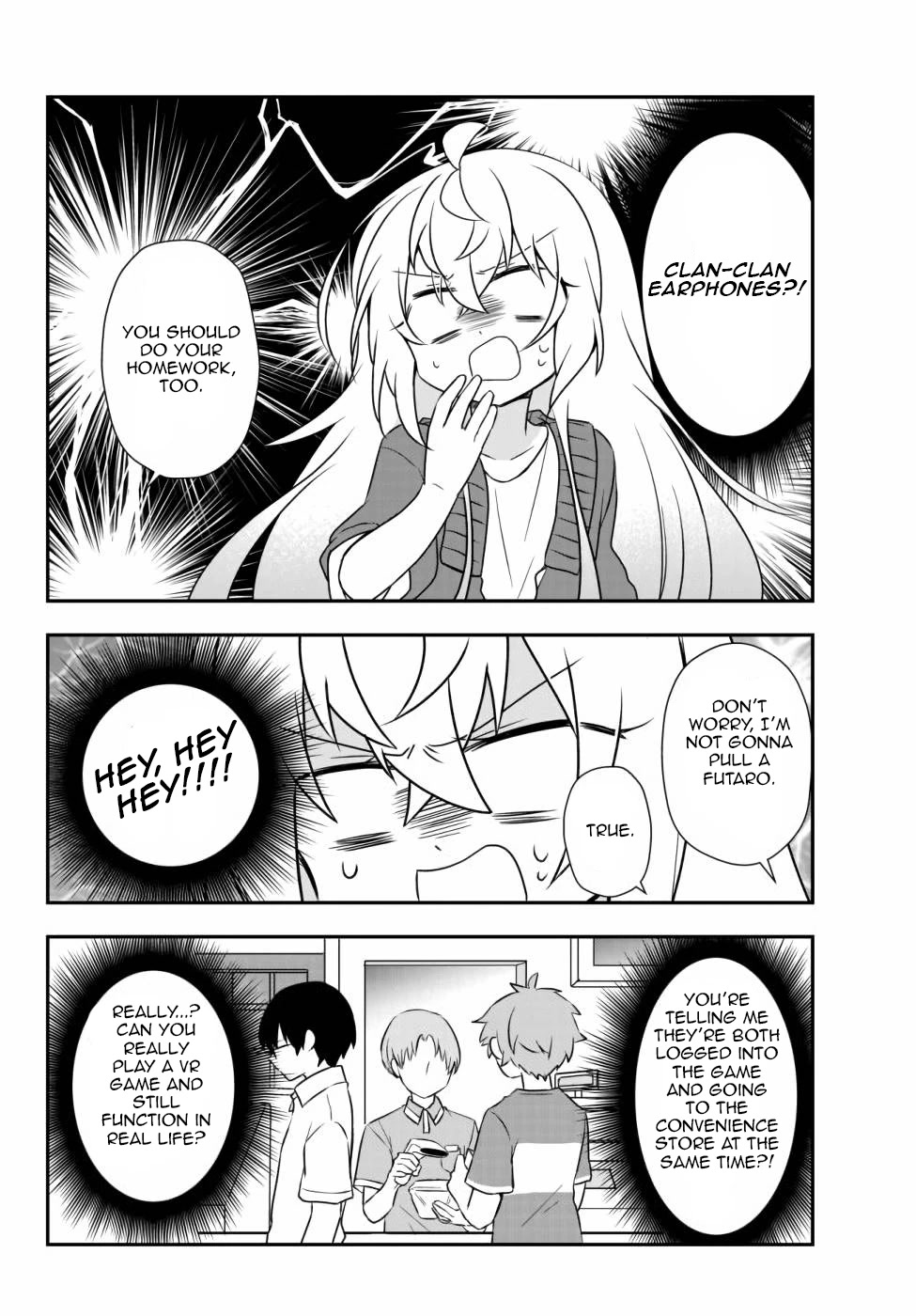 Bishoujo ni Natta kedo, Netoge Haijin Yattemasu Chapter 15.2 page 16 - Chapter 15.2: Suspicious Person at the Convenience Store (2)