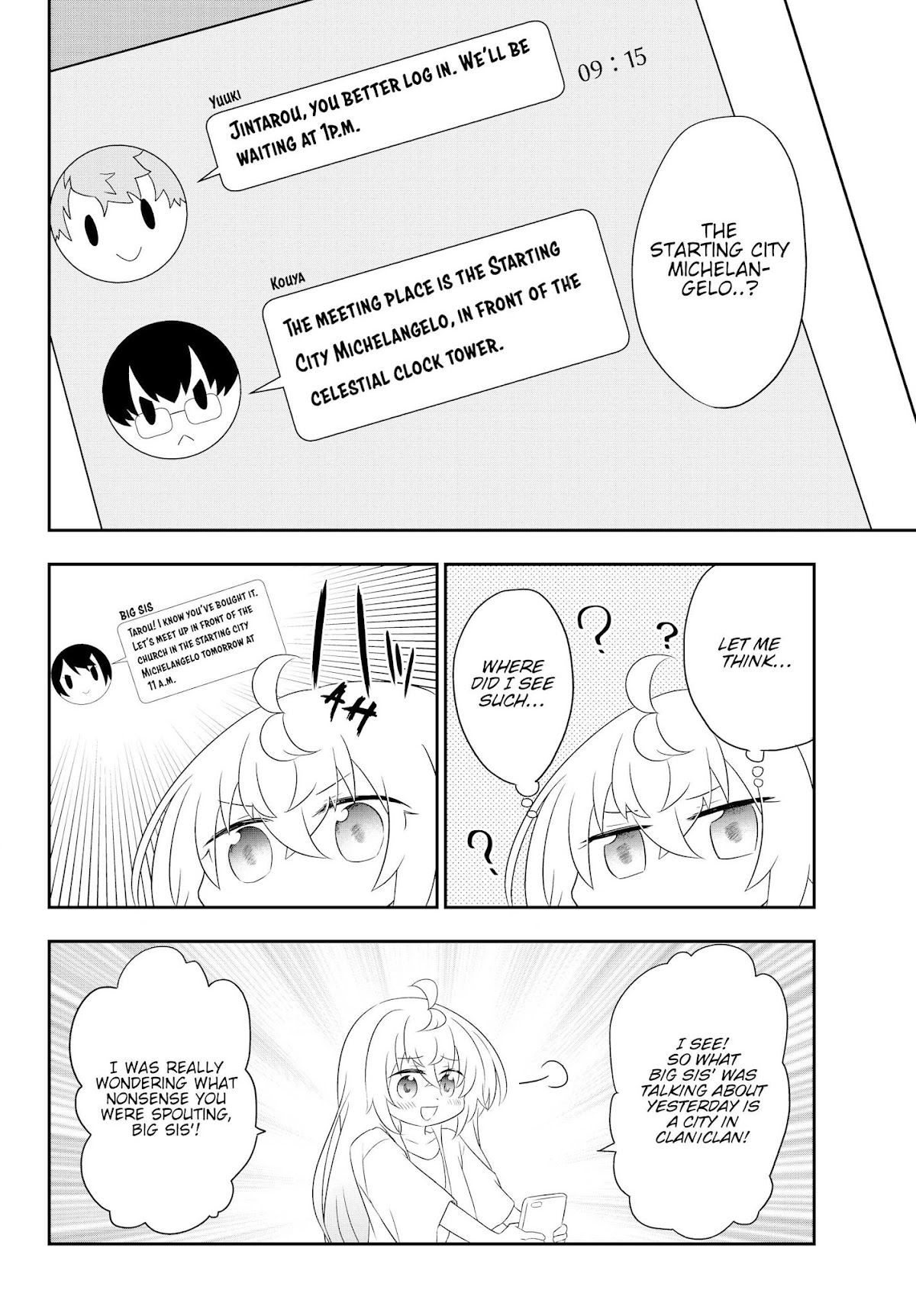 Bishoujo ni Natta kedo, Netoge Haijin Yattemasu Chapter 2.1 page 11 - Chapter 2.1: Girl Online (1)