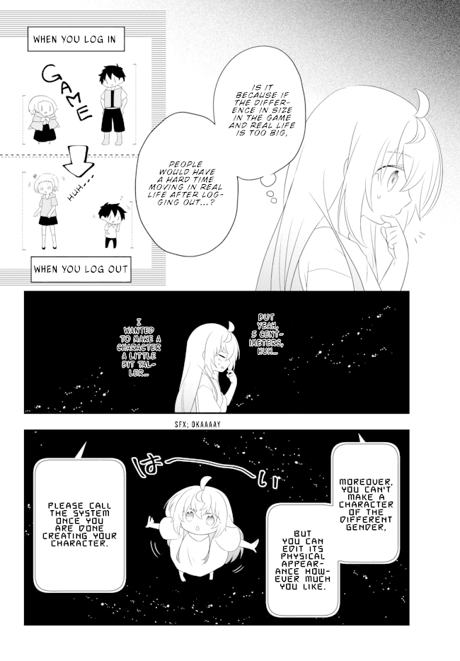 Bishoujo ni Natta kedo, Netoge Haijin Yattemasu Chapter 2.2 page 11 - Chapter 2.2: Girl Online (2)