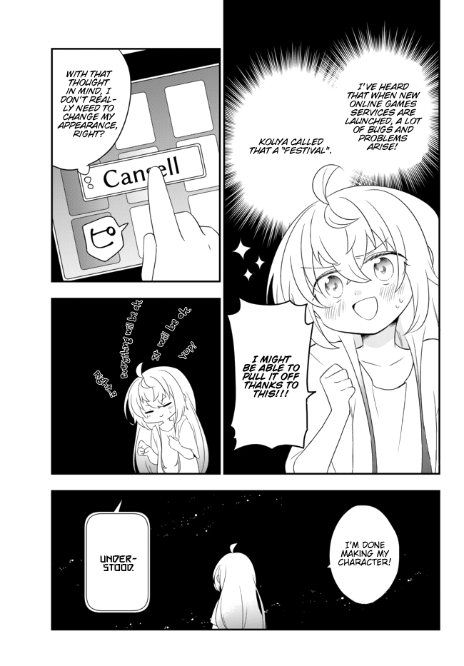 Bishoujo ni Natta kedo, Netoge Haijin Yattemasu Chapter 2.2 page 16 - Chapter 2.2: Girl Online (2)
