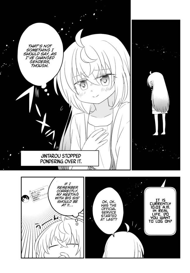 Bishoujo ni Natta kedo, Netoge Haijin Yattemasu Chapter 2.2 page 18 - Chapter 2.2: Girl Online (2)