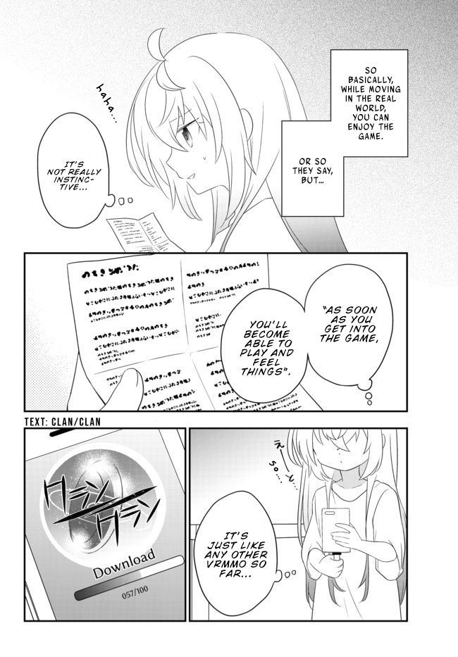 Bishoujo ni Natta kedo, Netoge Haijin Yattemasu Chapter 2.2 page 3 - Chapter 2.2: Girl Online (2)
