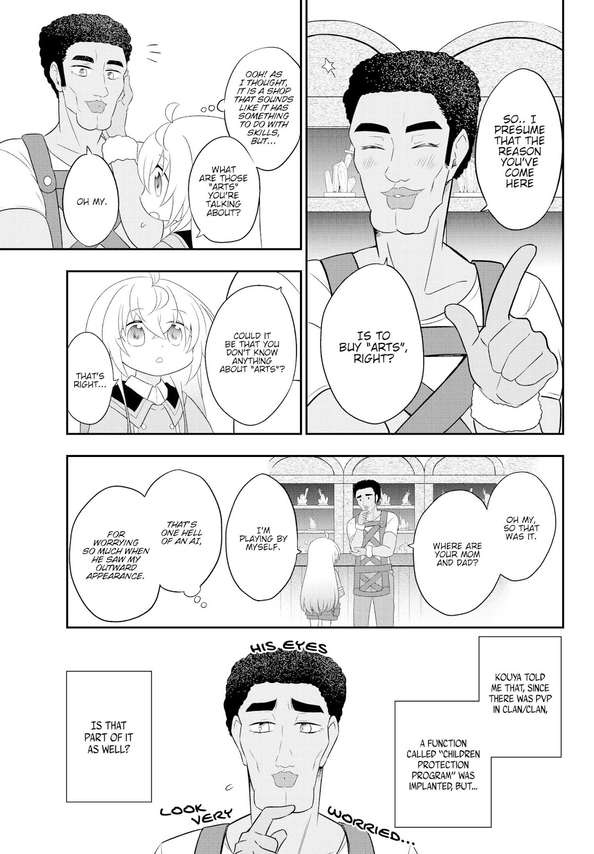 Bishoujo ni Natta kedo, Netoge Haijin Yattemasu Chapter 3.1 page 14 - Chapter 3.1: To the world of Mercenaries (1)