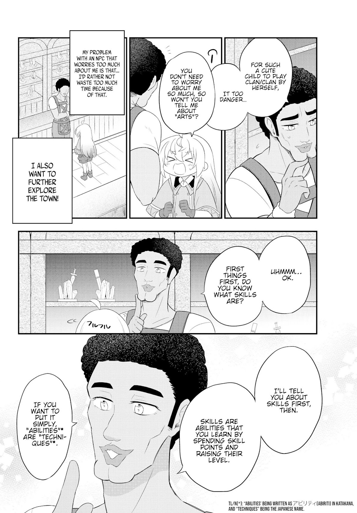 Bishoujo ni Natta kedo, Netoge Haijin Yattemasu Chapter 3.1 page 15 - Chapter 3.1: To the world of Mercenaries (1)