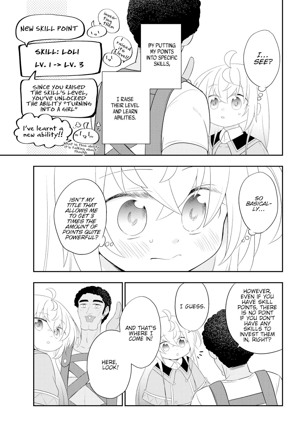 Bishoujo ni Natta kedo, Netoge Haijin Yattemasu Chapter 3.1 page 16 - Chapter 3.1: To the world of Mercenaries (1)