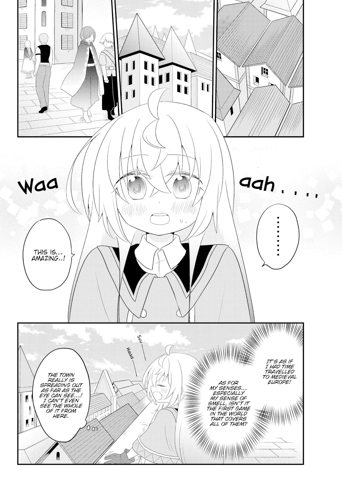 Bishoujo ni Natta kedo, Netoge Haijin Yattemasu Chapter 3.1 page 3 - Chapter 3.1: To the world of Mercenaries (1)
