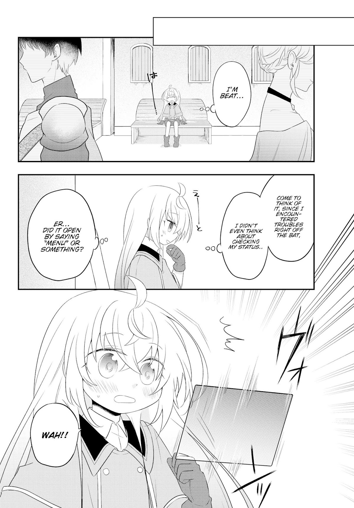 Bishoujo ni Natta kedo, Netoge Haijin Yattemasu Chapter 3.1 page 7 - Chapter 3.1: To the world of Mercenaries (1)