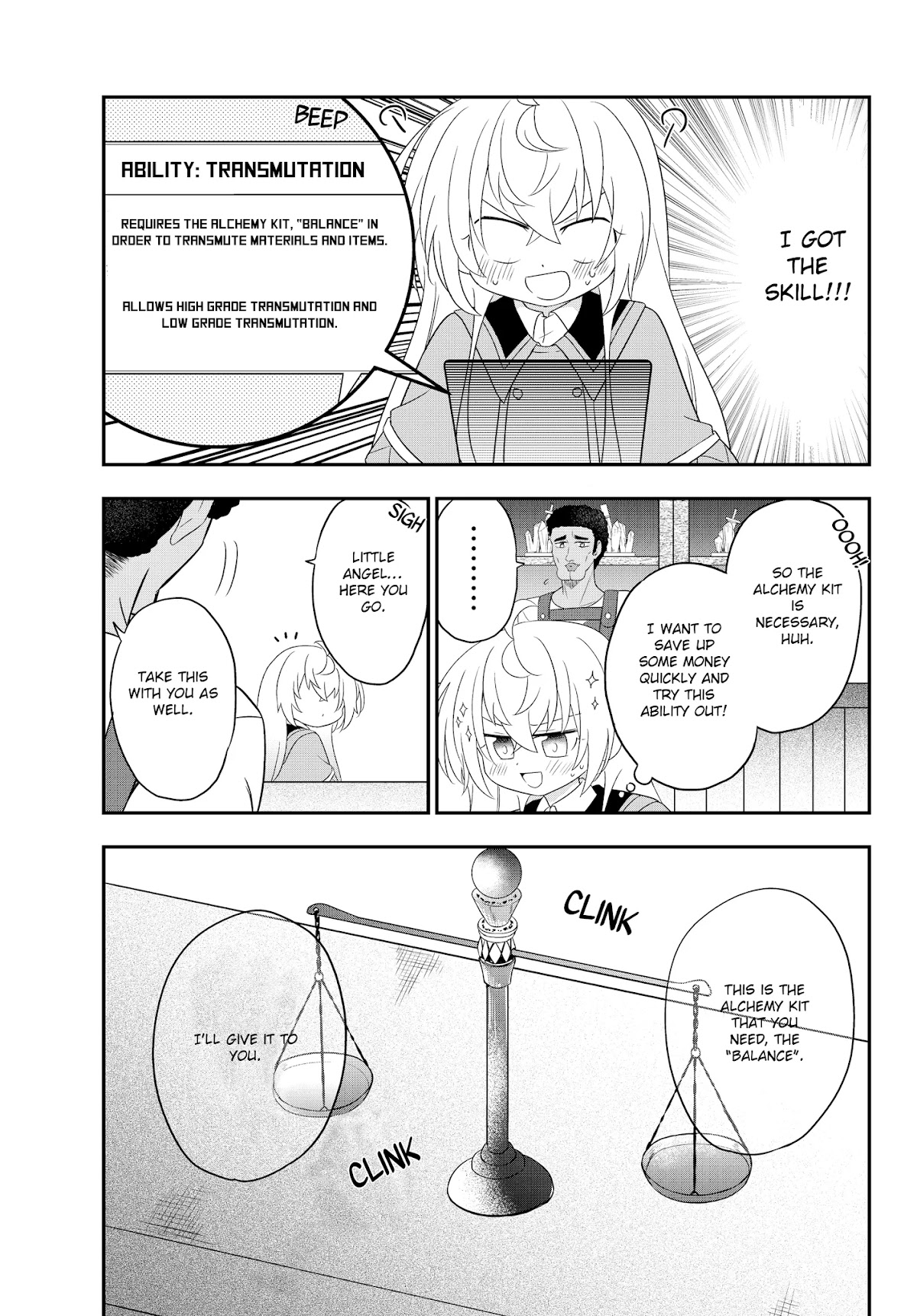 Bishoujo ni Natta kedo, Netoge Haijin Yattemasu Chapter 3.2 page 12 - Chapter 3.2: To the world of Mercenaries (2)
