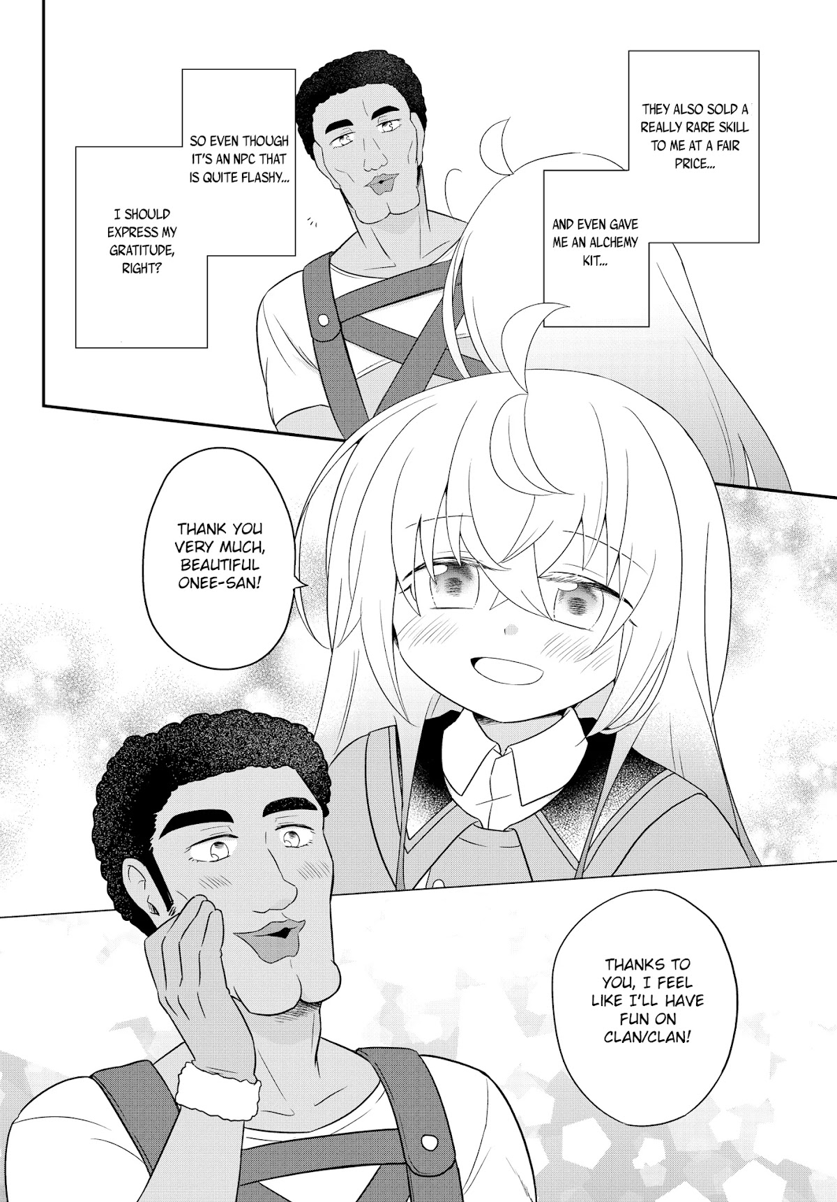 Bishoujo ni Natta kedo, Netoge Haijin Yattemasu Chapter 3.2 page 15 - Chapter 3.2: To the world of Mercenaries (2)