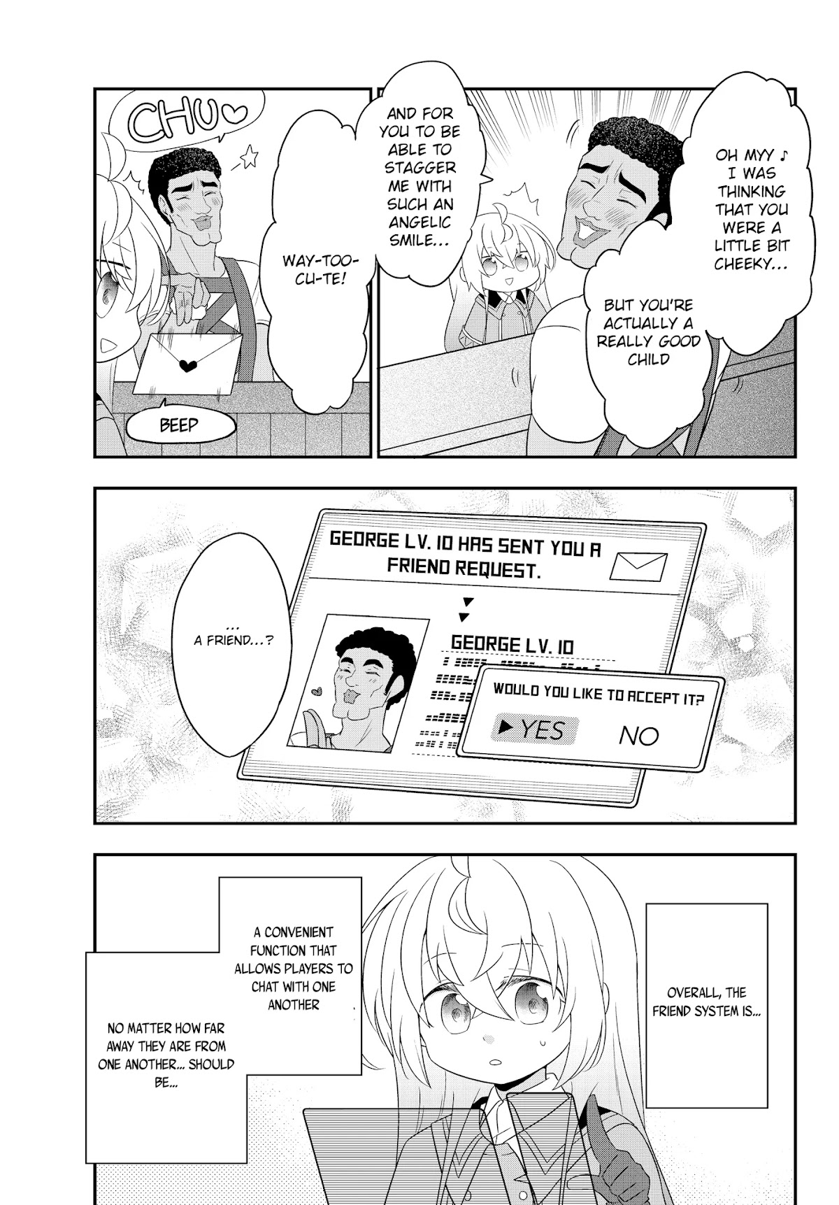 Bishoujo ni Natta kedo, Netoge Haijin Yattemasu Chapter 3.2 page 16 - Chapter 3.2: To the world of Mercenaries (2)