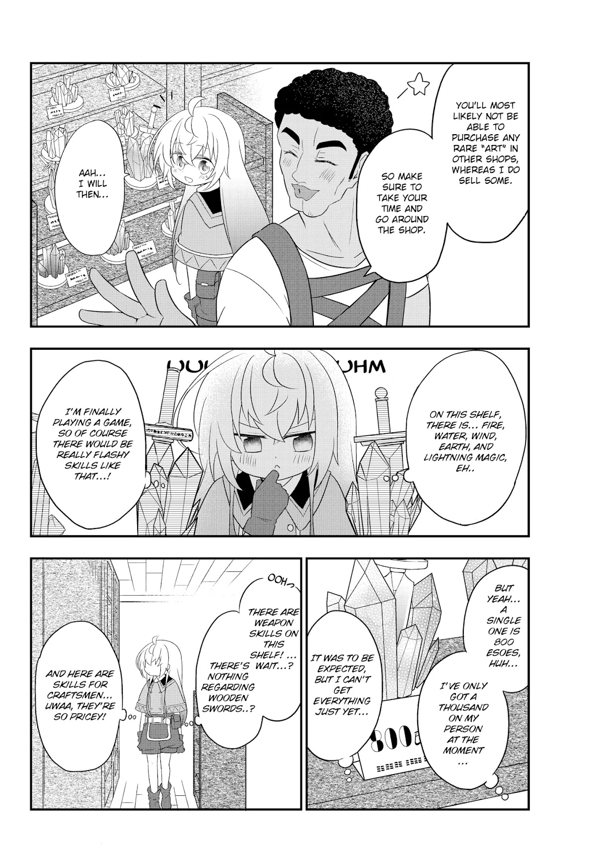 Bishoujo ni Natta kedo, Netoge Haijin Yattemasu Chapter 3.2 page 3 - Chapter 3.2: To the world of Mercenaries (2)