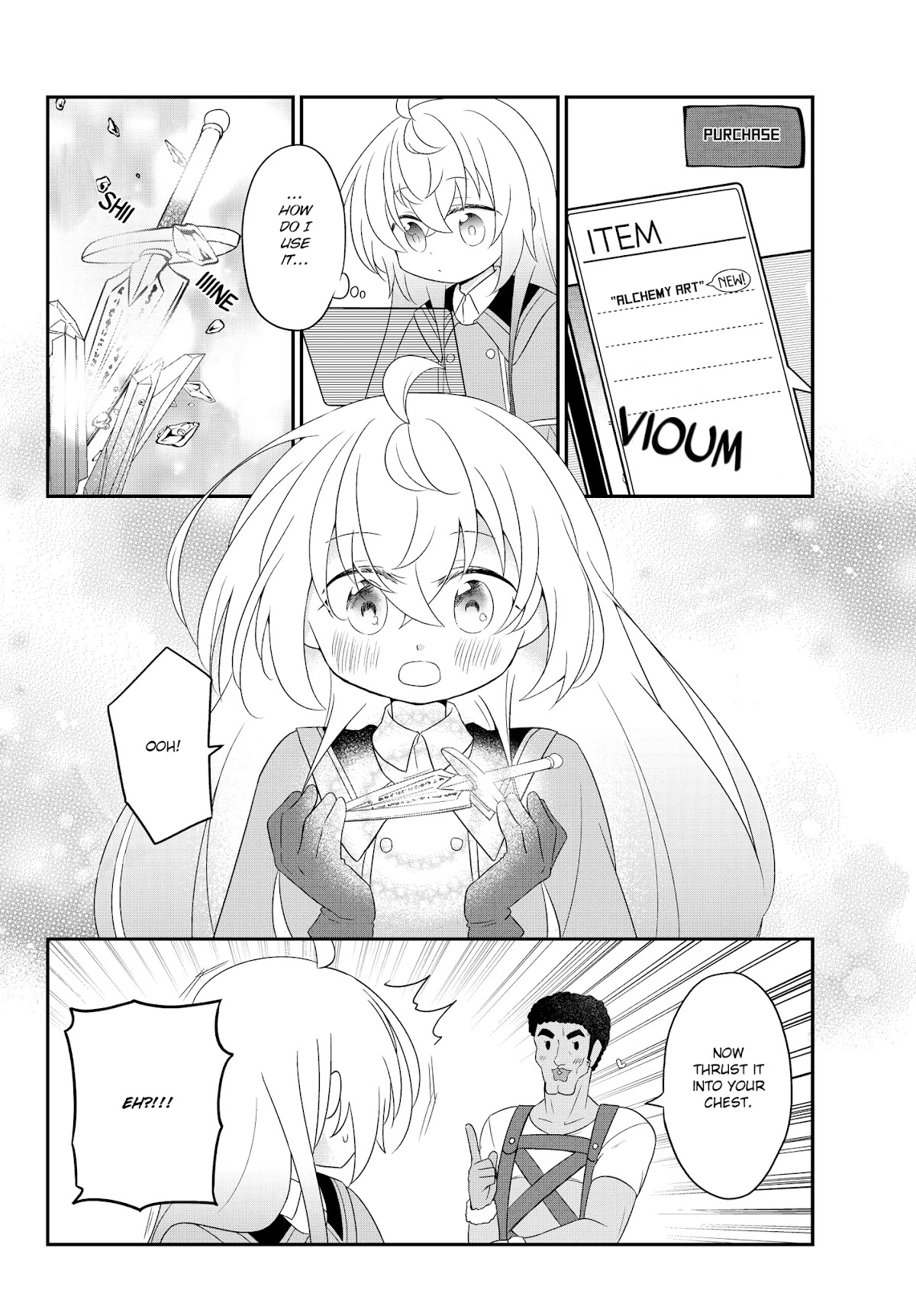 Bishoujo ni Natta kedo, Netoge Haijin Yattemasu Chapter 3.2 page 9 - Chapter 3.2: To the world of Mercenaries (2)
