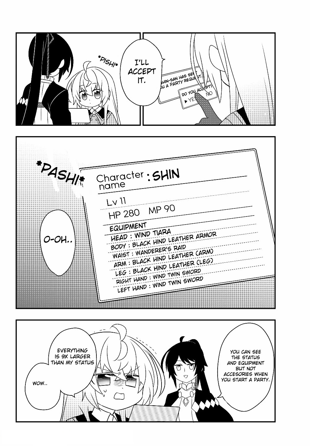Bishoujo ni Natta kedo, Netoge Haijin Yattemasu Chapter 5.2 page 2 - Chapter 5.2