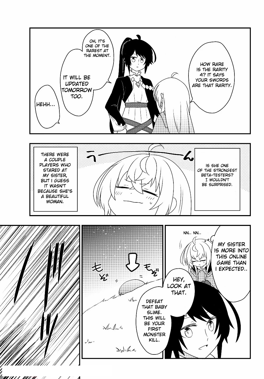 Bishoujo ni Natta kedo, Netoge Haijin Yattemasu Chapter 5.2 page 3 - Chapter 5.2