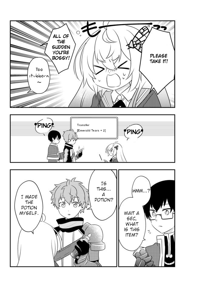 Bishoujo ni Natta kedo, Netoge Haijin Yattemasu Chapter 8.1 page 10 - Chapter 8.1: Sir Knights (1)