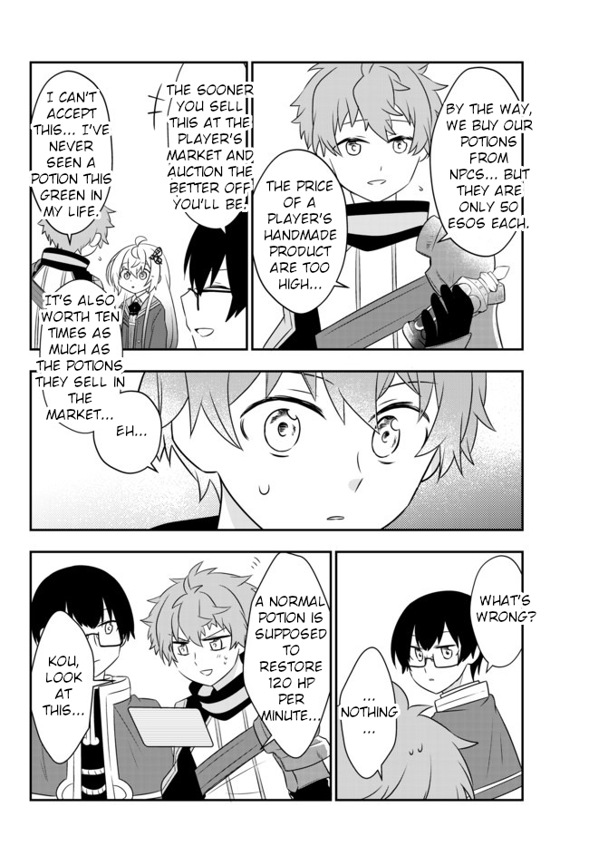 Bishoujo ni Natta kedo, Netoge Haijin Yattemasu Chapter 8.1 page 12 - Chapter 8.1: Sir Knights (1)