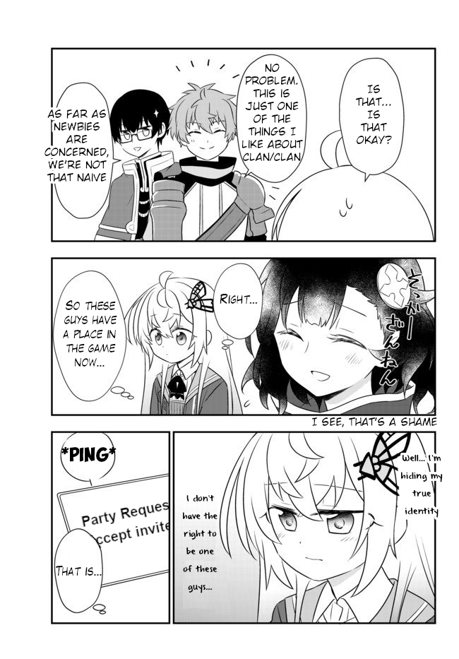 Bishoujo ni Natta kedo, Netoge Haijin Yattemasu Chapter 8.2 page 17 - Chapter 8.2: Sir Knights (2)