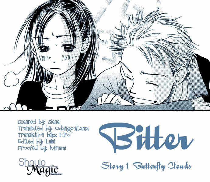Bitter - Nakechau Koi Monogatari Chapter 1 page 2 - Chapter 1: Butterfly Clouds