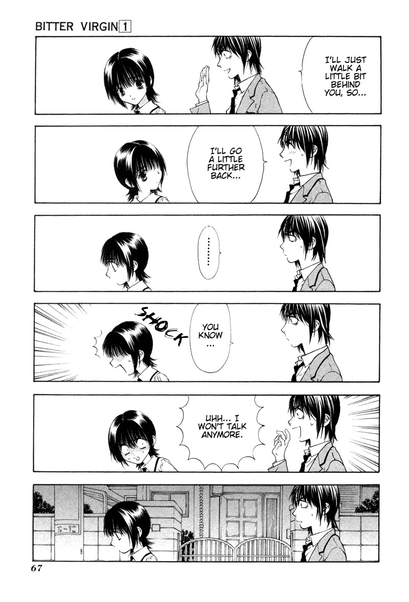 Bitter Virgin Chapter 3 page 9 - Chapter 3: When She Smiles