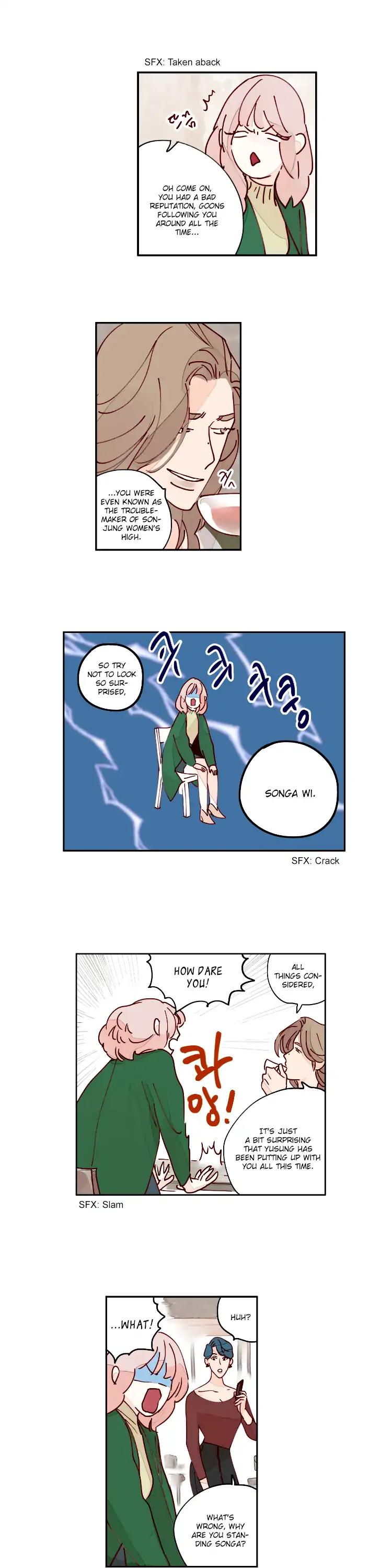 Bittersweet Con Panna Chapter 7 page 9 - Chapter 7: Rain Falls When Swallows Fly Low