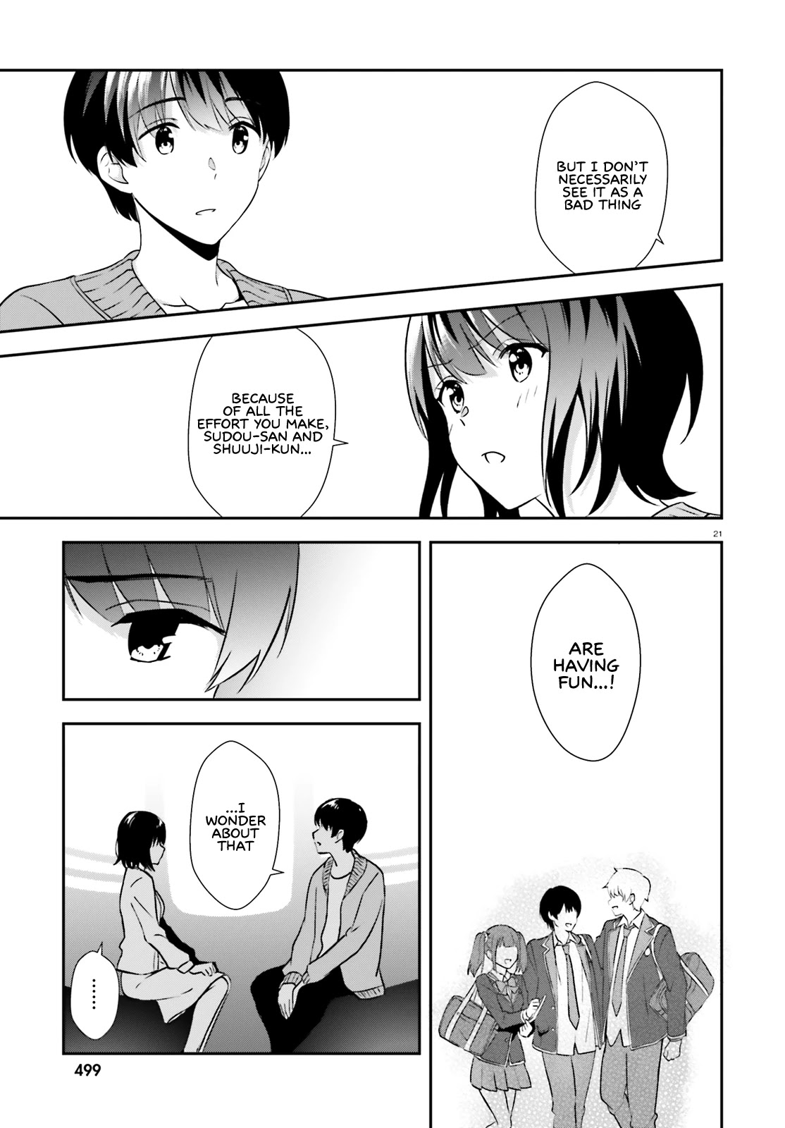 Bizarre Love Triangle Chapter 11 page 22 - Chapter 11: Time with Friends
