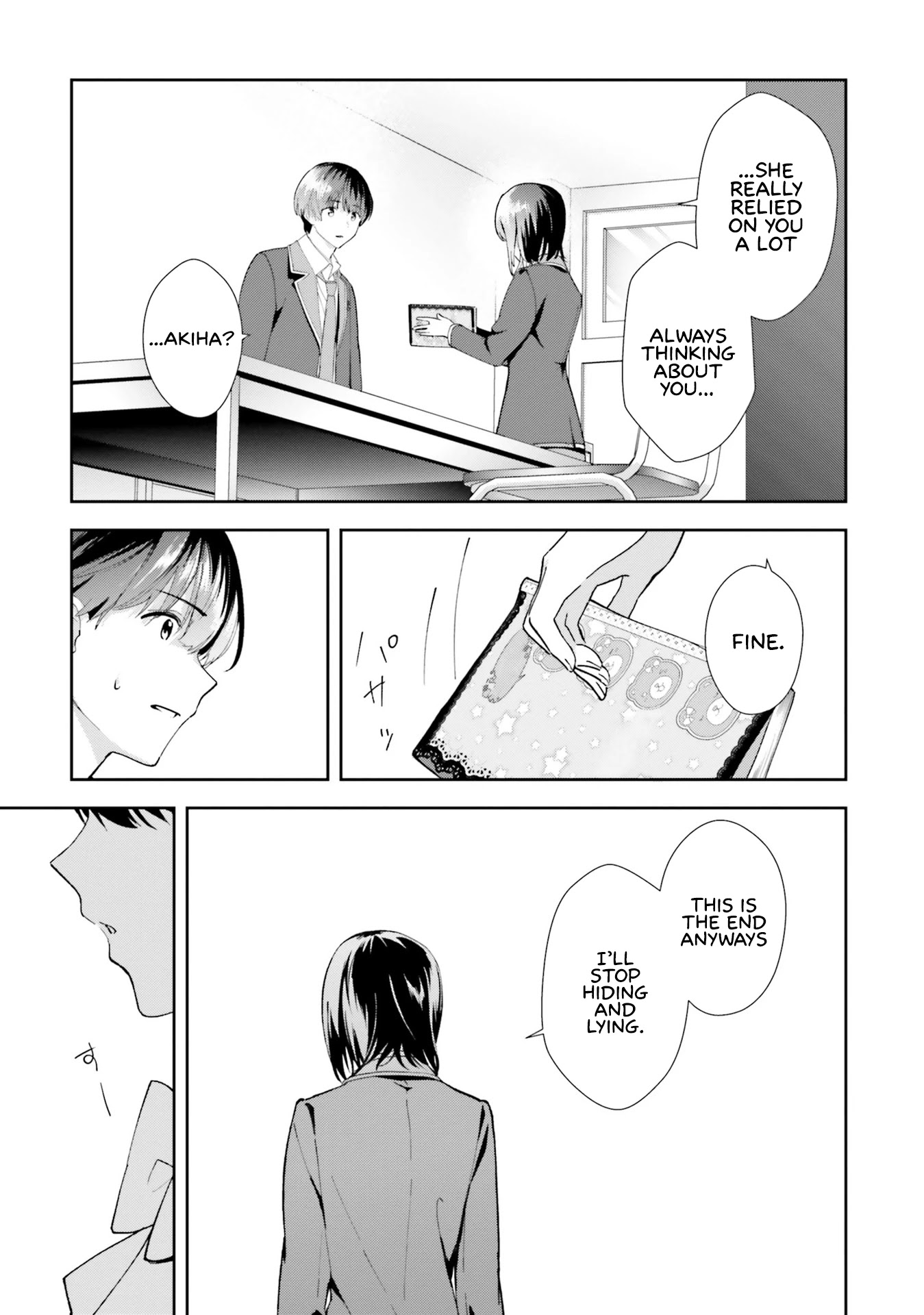 Bizarre Love Triangle Chapter 16 page 19 - Chapter 16: Passing feelings