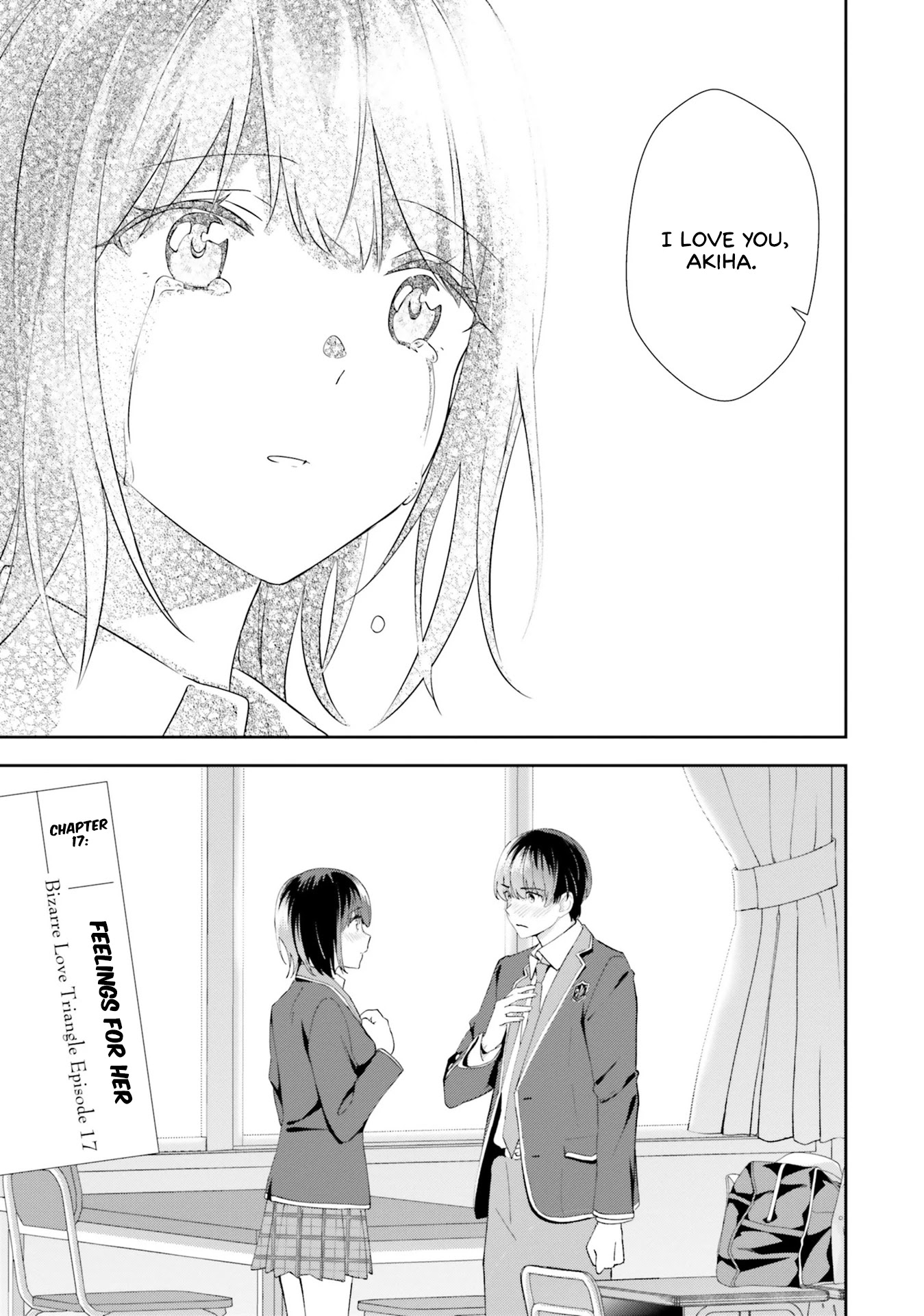 Bizarre Love Triangle Chapter 17 page 3 - Chapter 17: Feelings for Her [END]