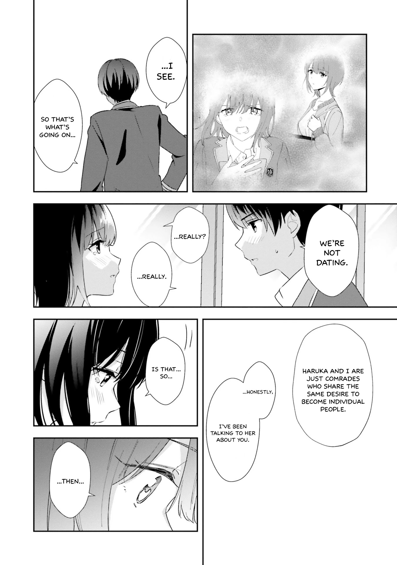 Bizarre Love Triangle Chapter 17 page 6 - Chapter 17: Feelings for Her [END]