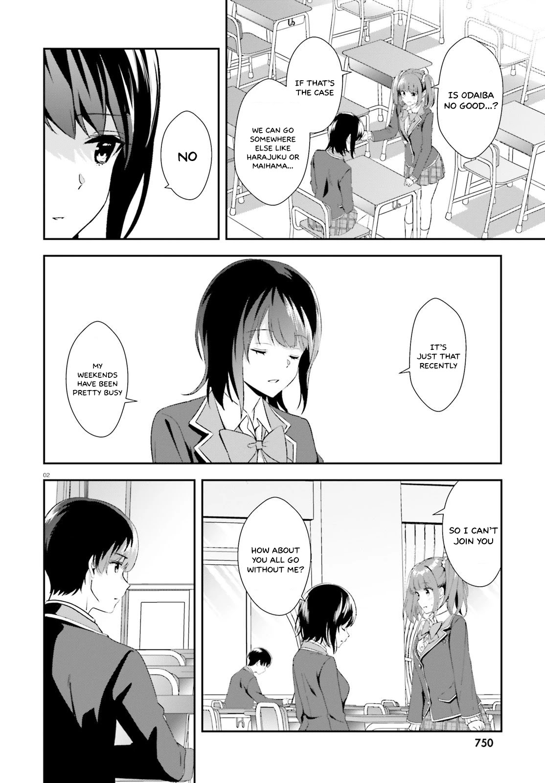 Bizarre Love Triangle Chapter 9 page 3 - Chapter 9: Plans for The weekend