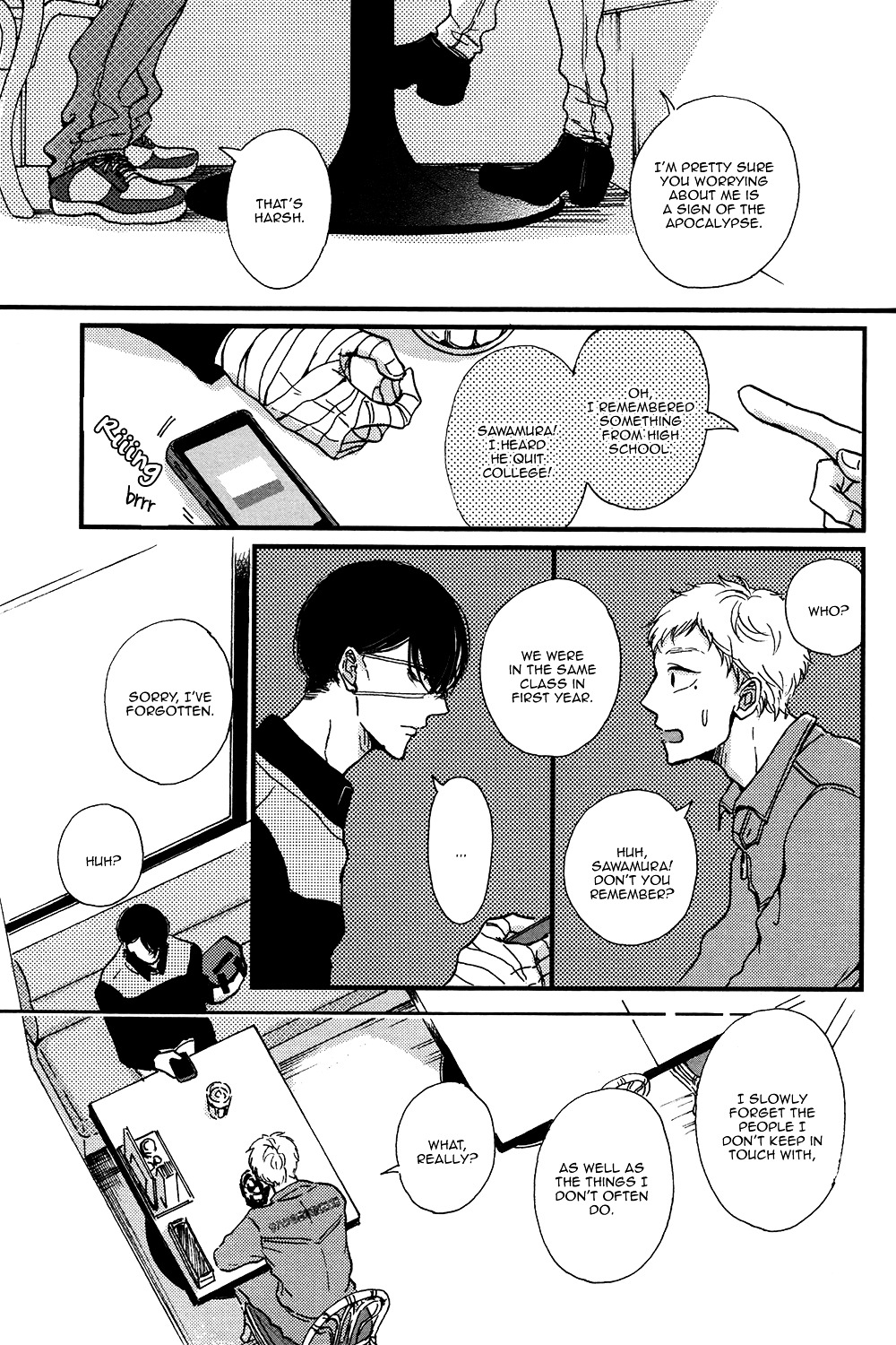 BL of the Dead Chapter 2 page 11 - Chapter 2 : That Man, Being a Mortal (Chihaya Hino)