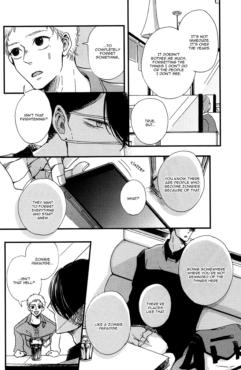 BL of the Dead Chapter 2 page 12 - Chapter 2 : That Man, Being a Mortal (Chihaya Hino)
