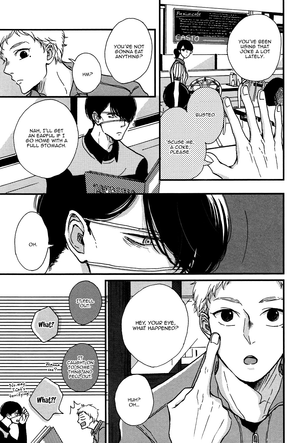 BL of the Dead Chapter 2 page 5 - Chapter 2 : That Man, Being a Mortal (Chihaya Hino)