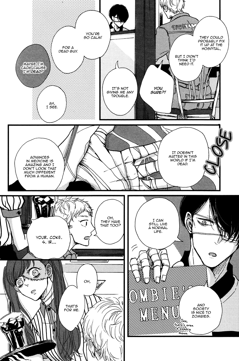 BL of the Dead Chapter 2 page 6 - Chapter 2 : That Man, Being a Mortal (Chihaya Hino)