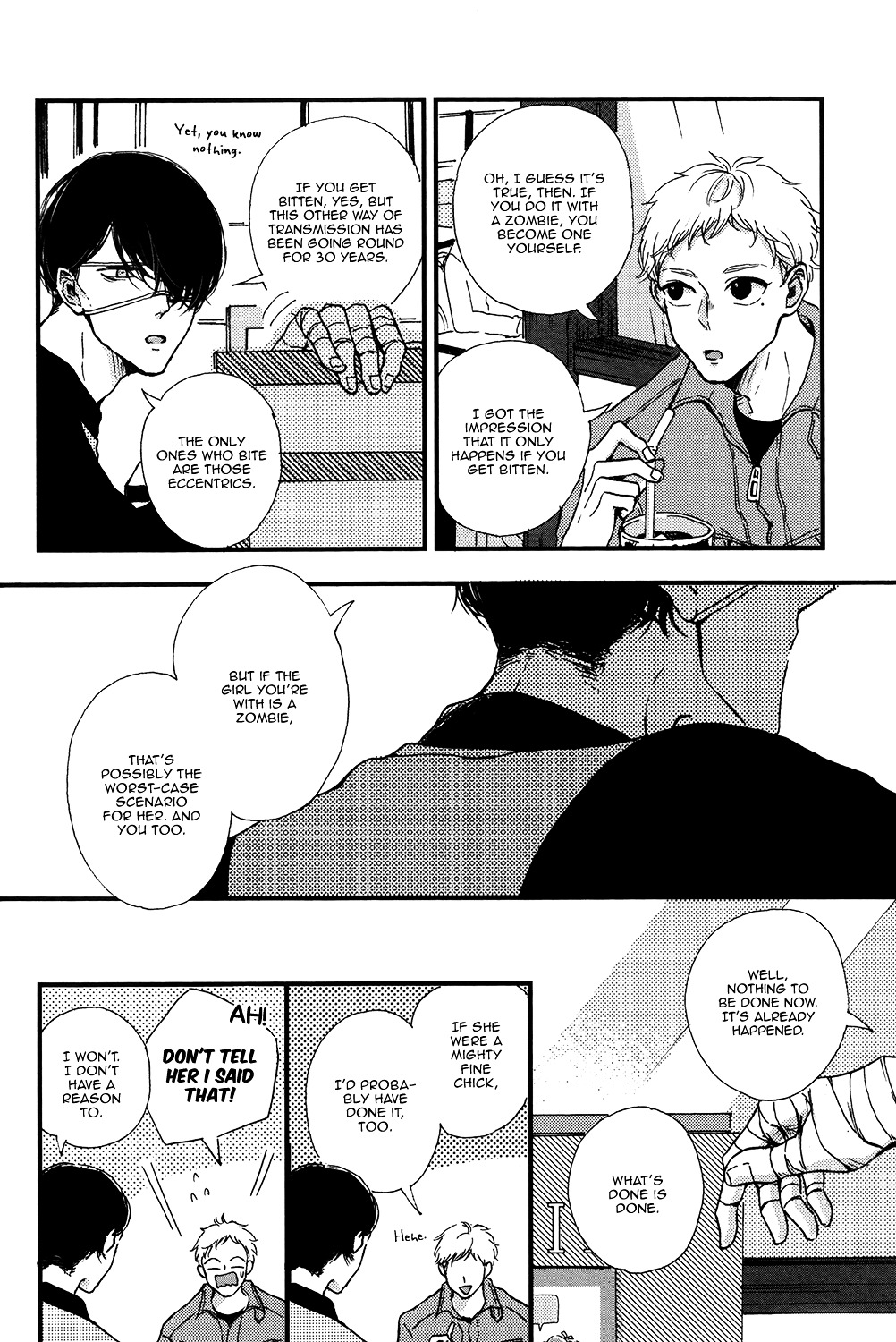 BL of the Dead Chapter 2 page 8 - Chapter 2 : That Man, Being a Mortal (Chihaya Hino)